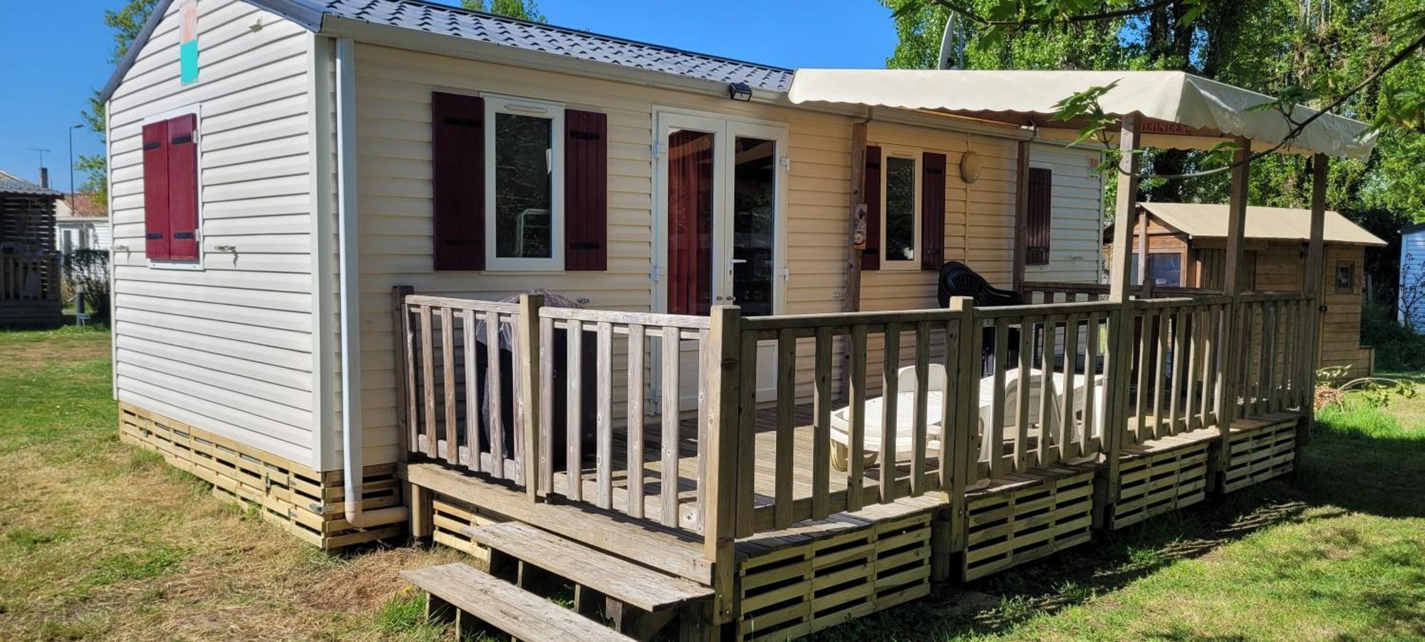 Mobil-Home Le Petit Paradis Vendeen Camping 3 Etoiles 7Km Des Plages Avrillé Exterior photo
