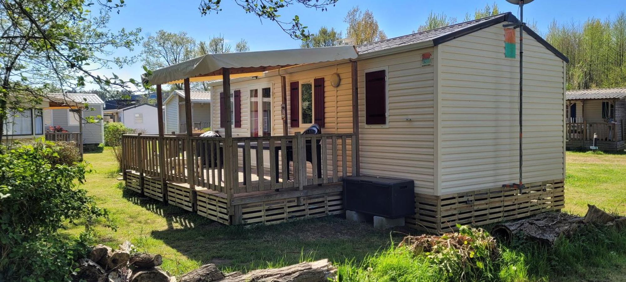 Mobil-Home Le Petit Paradis Vendeen Camping 3 Etoiles 7Km Des Plages Avrillé Exterior photo
